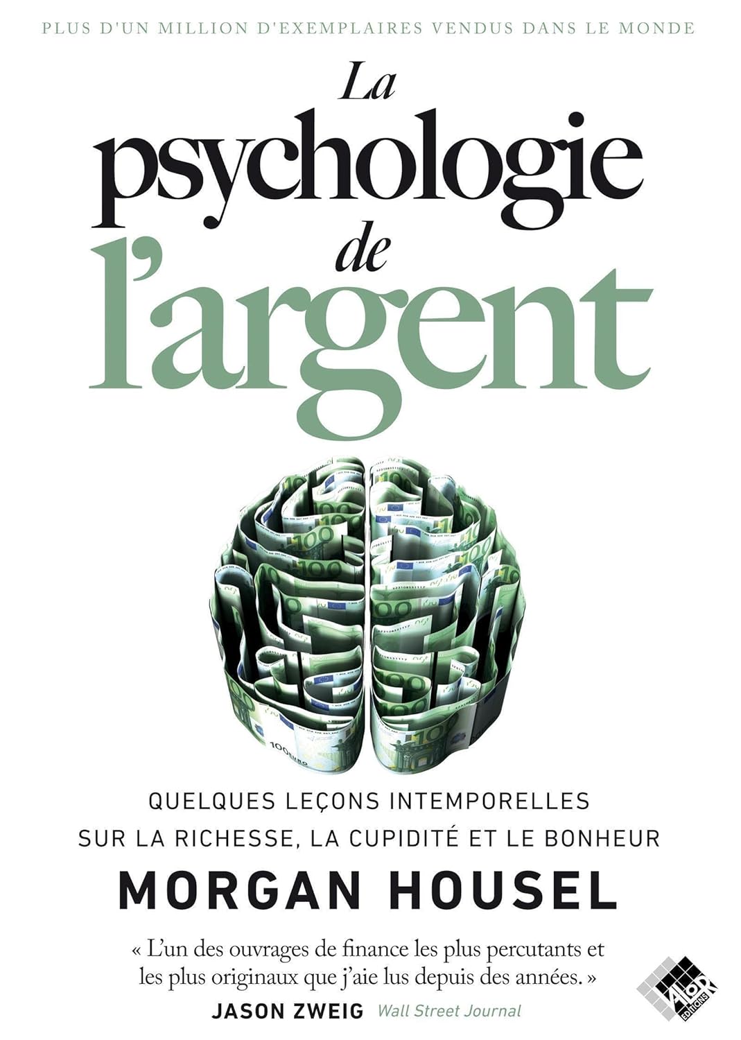 Couverture du livre La psychologie de l'argent